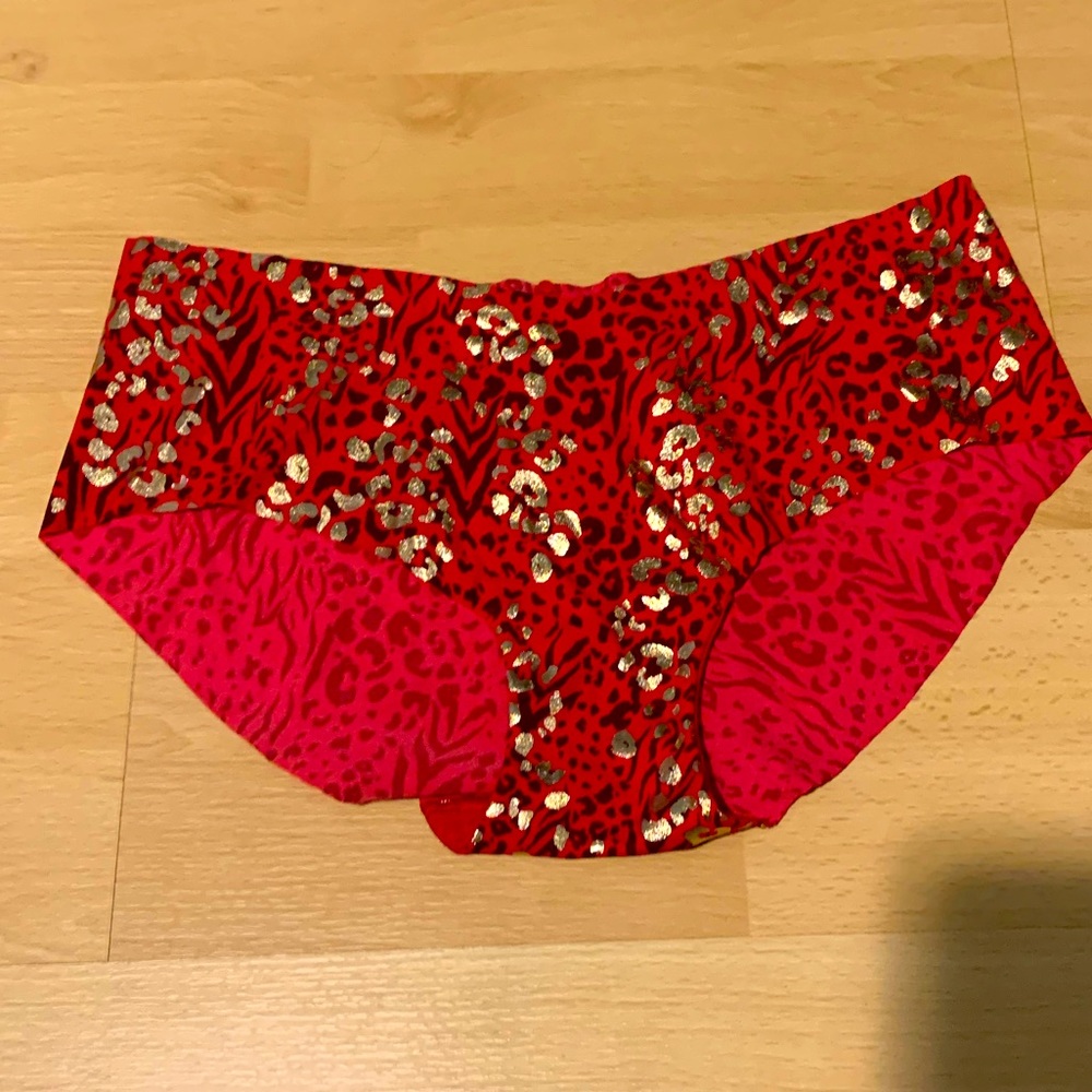 Red Leopard Print Hipster